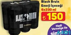 BLACK BRUİN ENERJİ İÇECEĞİ 6X330 ML fiyat ve kampanya bilgisi